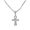 Image 1 : STAINLESS STEEL CROSS PENDANT COMES W/CHAIN