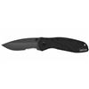 Image 1 : KERSHAW BLACK STAINLESS STEEL FOLDING KNIFE SERRATED ED