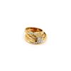 Image 1 : 14KT Yellow Gold 0.40CTW PRINCESS ROUND BAGG DIAMOND TR