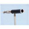 Image 2 : Nautical Chrome w/ Leather Telescope on Stand 17"