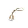 Image 1 : SOLID BRASS 5" YACHT KEYCHAIN