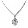 Image 1 : JESUS CHRIST STAINLESS STEEL PENDANT COMES W/CHAIN