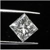 Image 1 : GIA CERT 0.7 CTW PRINCESS DIAMOND E/VS1