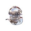 Image 1 : NAUTICAL 9" CHROME DIVERS HELMET