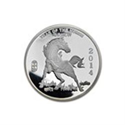 5 oz Silver Round - (2014 Year of the Horse)