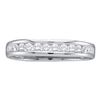 Image 1 : 10KT White Gold 0.10CT DIAMOND FASHION BAND