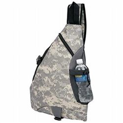 Extreme Pak 600D Poly Digital Camo Sling Backpack