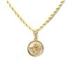 Image 1 : BRASS LION CZ PENDANT COMES W/CHAIN