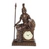 Image 1 : Athena Clock Cold Cast Resin Statue