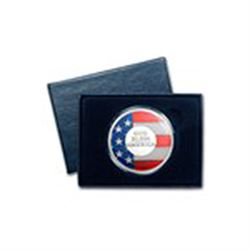 1 oz Silver Round - God Bless America (Enameled, w/Box