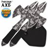 Image 1 : 2 PIECE SET OF GREY THROWING AXES