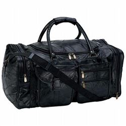 Embassy 25" Italian Stone Design Genuine Leather Tote B