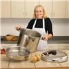 Image 1 : Precise Heat 30qt 12-Element "Waterless" Stockpot with