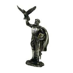 Crusader Knight Cold Cast Resin Statue