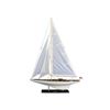 Image 1 : 35" WOODEN INTREPID MODEL SAILBOAT