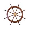 Image 1 : NAUTICAL DELUXE CLASS HAMPTON WOOD AND SOLID BRASS 48"