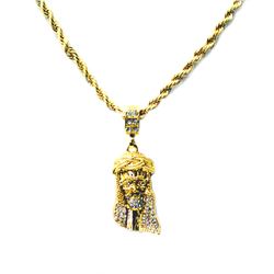 BRASS PENDANT COMES W/CHAIN