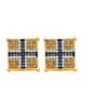 Image 1 : 10KT Yellow Gold 0.33CTW DIAMOND MICRO PAVE EARRING