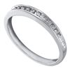 Image 1 : 10KT White Gold 0.11CT DIAMOND FASHION BAND