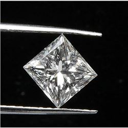 GIA CERT 0.72 CTW PRINCESS DIAMOND E/VS1