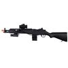 Image 1 : M14 SPRING AIRSOFT GUN W/TACTICAL FLASHLIGHT, RED DOT,