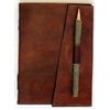 Image 1 : LEATHER JOURNAL W/PENCIL