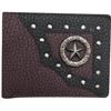 Image 1 : STAR TRIFOLD LEATHER WALLET