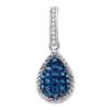 Image 1 : 10KT White Gold 0.20CTW DIAMOND FASHION PENDANT