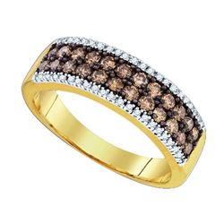 14KT Yellow Gold 0.81CTW DIAMOND FASHION BAND