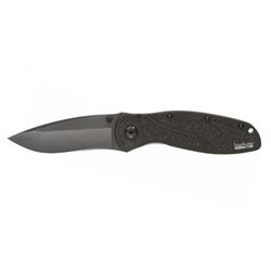 KERSHAW BLACK STAINLESS STEEL FOLDING KNIFE