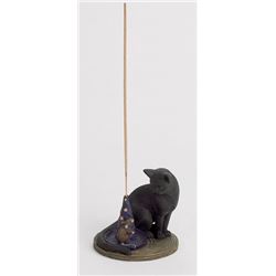 CAT INCENSE BURNER