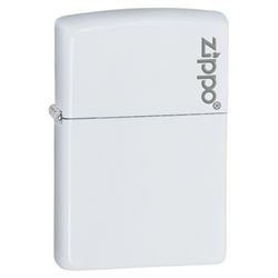 GENUINE ZIPPO MATTE WHITE LIGHTER