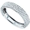 Image 1 : 14KT White Gold 0.83CTW DIAMOND FASHION BAND