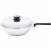 Image 1 : Chef's Secret T304 Stainless Steel Stir-Fry Pan