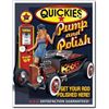 Image 1 : PUMP AND POLISH NOSTALGIC METAL SIGN