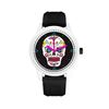 Image 1 : BLACK BAND/WHITE DAY OF THE DEAD WATCH