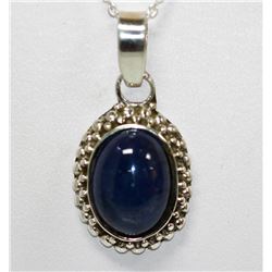 4.78 CTW Beautiful Antique Style Tanzanite Pendant .925