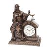 Image 1 : Lady Justice Clock Statue
