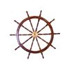 Image 1 : NAUTICAL DELUXE CLASS HAMPTON WOOD AND SOLID BRASS 60"