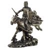 Image 1 : Crusader Knight Cold Cast Resin Statue