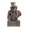 Image 1 : Uncle Sam Bust Cold Cast Bronze Statue