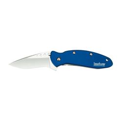 KERSHAW SCALLION ALUMINUM NAVY BLUE KNIFE OVERALL LENGT