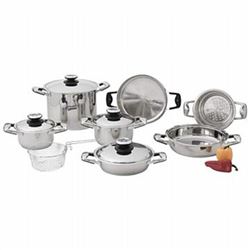 Chef's Secret 13pc Stainless Steel Cookware Set