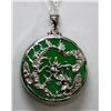 Image 2 : NATURAL GREEN JADE CHINESE STYLE YEAR OF THE DRAGON PEN