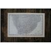 Image 1 : GENIUNE AUTHENTIC 1901 MAP OF SOUTH AFRICA