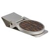 Image 1 : Visol Fio Cognac Gator Hinged Money Clip