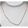 Image 1 : 23.01 CTW Natural Rose Quartz Necklace