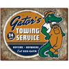 Image 1 : GATORS TOWING NOSTALGIC METAL SIGN