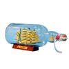 Image 1 : Nautical Green Flying Cloud Ship in a Bottle 11" on Woo