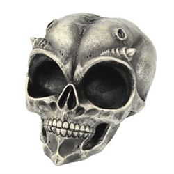 ALIEN SKULL FIGURINE